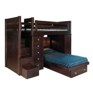 Loft Bed with Steps